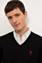 Men's Black Basic Sweater 50224740-Vr046 - 2