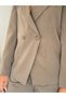 Women's Jacket and Pants Set with Detailed Design - 4