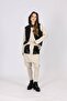 Leather Detailed Comfortable Cut Shalwar Trousers