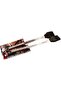 Premium Silicone Long Cleaning Brush with Non-Scratch Bristles - 4