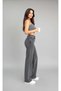 Jeek Women's Power Stretch Fabric Women's Smoke High-Waist Relaxed Leg Relaxed Jeans Denim Pants