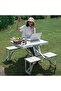 Foldable Table with Stools – Portable Folding Camping Table, Lightweight Outdoor & Kitchen Table - 3