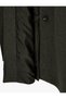 Regular Fit Long Sleeve Pocketed Detachable Cape Belted Long Cashmere Coat - 6