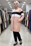 Women's Zippered Color Block Hijab Cap-Pink - 3