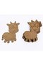 Cow Wooden Painting Preschool Activity Set of 10 - 4