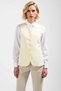Women's Boat Neck Sleeveless Regular Fit Plain Woven Vest Lined Long Length Basic Silhouette Comfortable - 5
