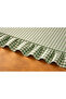 مفرش طاولة أخضر مزخرف 40x110 - 3