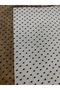 Navy Blue Polka Dot Tulle Fabric - 150 cm Wide - for Dresses and Decorative Purposes - 3