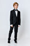 Boy's Stylish Black Collar Detailed Suit - New Season - 4