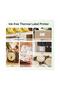 B21 Pro Sticker Printer, 300DPI, Fun APP, Portable Inkless Label Printer - 3