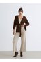 Quality Pieces from Çelebi Store Women's Knitwear Trousers with Waist Cord - 2