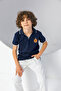 Boy's Ecru Casual Pants with Zipper Pocket Detail - 4