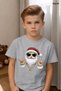 Unisex Children's T-Shirt with Santa Claus Print