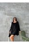 PULOVER BABE, negru, cu model - 6