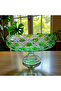28 cm Diameter Cut Crystal Footed Bowl/Salad Bowl - Presentation Bowl-Fruit Bowl - 3