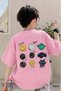 Emoji Printed Unisex Children's T-Shirt