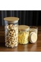 Vacuum Sealed 4-Piece Spice Jars with Lids - 4 Different Sizes of Small Jars - 6
