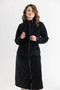 Women's Hooded Quilted Coat - 5