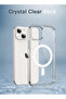 Apple iPhone 15 Plus 5G Transparent Magsafe Protective Yellowing Resistant Case Cover - 5