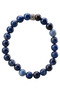 Natural Sodalite Stone Bracelet – Blue Natural Stone – Focus and Calm Bracelet 8mm Unisex - 5