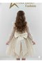 Girls' Lace Dress, Girls' Holiday Dress - 2