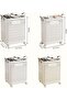 Laundry Basket with Wheels and Handle, Plastic Foldable Laundry Hamper, Versatile Portable Storage - 4