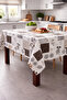 Oilcloth Tablecloth – Waterproof, Stain-Resistant, Easy to Clean Pvc