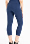 Shaping / Sculpting Effective High Waist Seamless Capri Leggings - 4