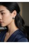 Curved Silver Color Earrings |   Stainless Steel Geometric Modern Stylish Design - 3