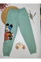 Mickey Mouse Turquoise Boys' Tracksuit Set Bottom and Top 5-6 Years Old - 3