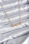 Steel Ataturk Signature Model Necklace - 2