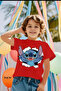 Stitch Printed Unisex Children's T-Shirt