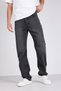 Men's Baggy Jeans High-Waist Loose Fit Casual Comfortable Jeans Anthracite - 3