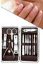 Nail Care Set Nail Correction Ingrown 12 Piece Bag Type Manicure Pedicure - - 5