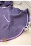 Organic Cotton Muslin Children's Poncho Towel |   Hooded |   Ear Detailed |   1-6 Years Old |   9 Colors - 7