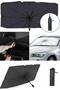 غطاء خاص مناسب للزجاج الأمامي للسيارة من نوع Umbrella Sunshade لجميع السيارات - - 4