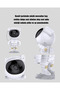 Bluetooth Musical Astronaut Projection Lamp with Star and Moon Effects - 4