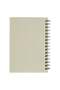 A6 Beige Notebook with "Printed - 80F - 3
