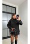 Black Lace Detailed Knitwear Sweater Gaus-01055 - 3