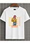 Sajaboys Kpop Romance Character Design Premium Printed Cotton T-Shirt