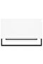 Coffee Table White 55x55x36.5 cm Engineered Wood - 6