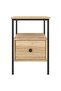 Bedside Cabinet Sonoma Oak 34x36x50 cm Engineered Wood - 5