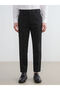 Black Slim Fit Men's Trousers - 2