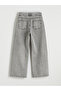 Mixed Wideleg Stone Embellished Girls' Jeans - 3