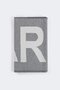 Gray/Ecru Crochet Detailed Cashmere Blend Women's Knitwear Scarf