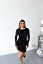 Tulle Embossed Lined Mini Dress - 4
