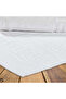 Hand Towel 50 x 100 Cm 600 Gsm White G Dobby 100% Cotton Set of 04 Pcs - 4