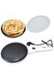 Electric Crepe Maker 600W with Non-Stick Coating, 20cm Flat Heating Plate, Smart Temperature Con - 4