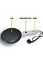 Electric Crepe Maker 600W with Non-Stick Coating, 20cm Flat Heating Plate, Smart Temperature Con - 3