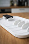 Pot Lid and Spoon Holder – Countertop Kitchen Organizer with Drip Channel - 4